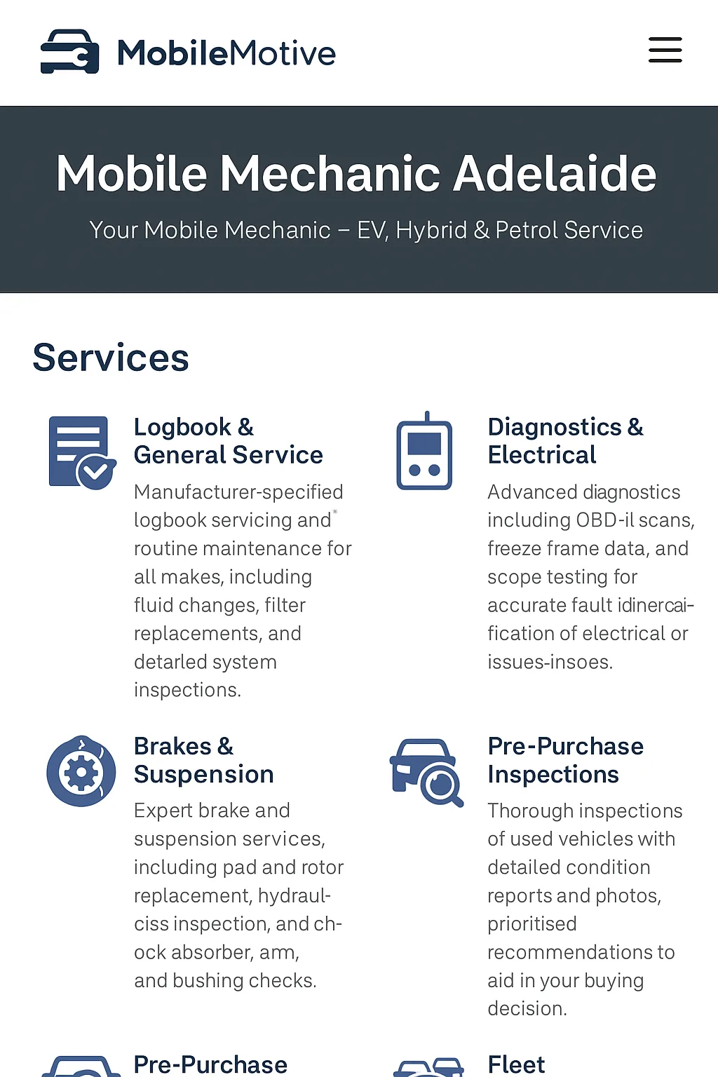 Pre-purchase vehicle inspection icon