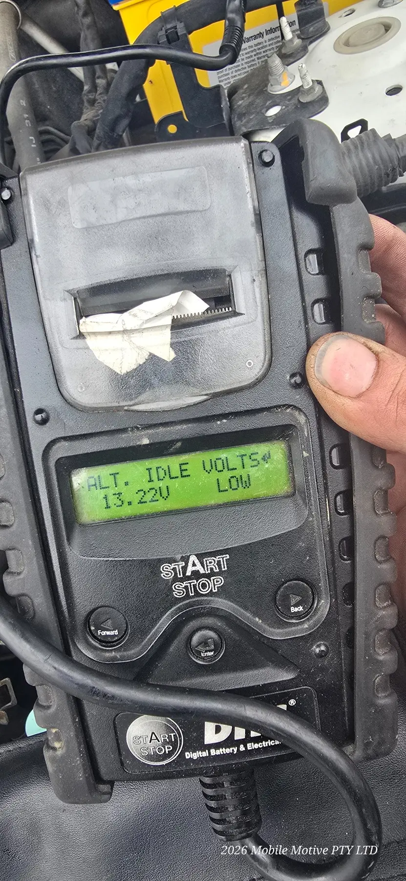 Alternator replacement inspection and repair by Mobile Motive